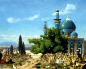 让莱昂杰罗姆 - The Field of Rest Cemetary of the Green Mosque